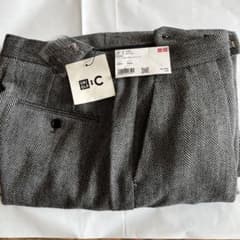 UNIQLOCツイードタックワイドパンツのサムネイル