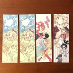 ⑥ 사사미 씨 @ 노력하지 않는 북마커 4장 세트
