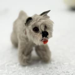 Steiff - シュタイフ★Schnauzer Tessie★シュナウザーのテッシー/最小サイズ シュタイフ☆Schnauzer Tessie☆シュナウザーのテッシー/最小