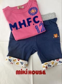 MIKI HOUSE Tシャツ、ハーフパンツ セット 90 - メルカリ