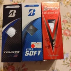 Bridgestone　SRIXON ゴルフボール 3種セット（プロサイン入り）のサムネイル