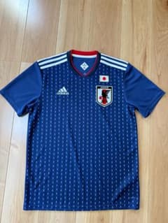 サッカー日本代表 ユニフォーム 2018 Mサイズ 未使用 タグ付き 背番号なしのサムネイル