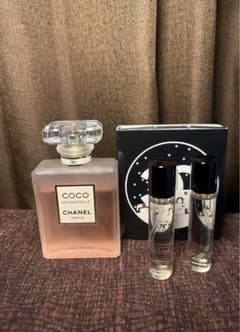 シャネル ココマドモアゼル ヘア&ボディミストとNo.5リフィル7ml2本のサムネイル