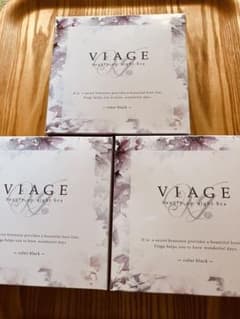 【正規品】Viage ビューティアップ ナイトブラ ブラック M３枚セットのサムネイル