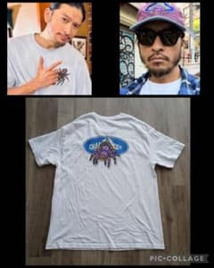 長瀬智也さん同モチーフ着用】CHALLENGER スパイダー Tシャツ - メルカリ