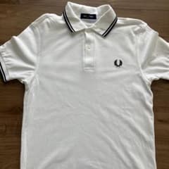 FRED PERRY ポロシャツ ホワイト Sサイズ