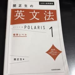関正生の英文法ポラリス[1 標準レベル] 書き込みなし　概要欄参照のサムネイル