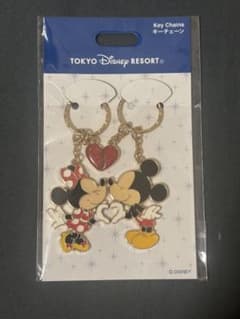Tokyo Disney Resort Mickey & Minnie Pair Keychain