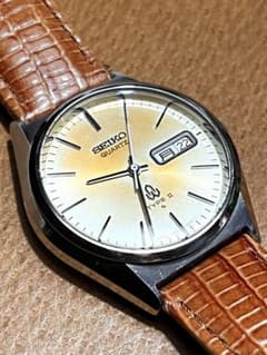 SEIKO TYPE II 稼働品　新品風防　エイジング　ビンテージ　1978年のサムネイル