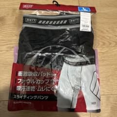 ZETT スライディングパンツ BP210 L ブラックのサムネイル