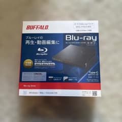 BUFFALO ポータブルBlu-rayドライブ BRXL-PT6U3-BKE - メルカリ