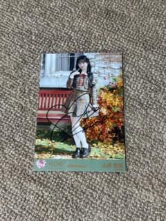 イコラブ 山本杏奈 ラブソングに襲われる 直筆 生写真のサムネイル