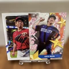 Topps 前田健太 MLB トレーディングカード二枚セット - メルカリ