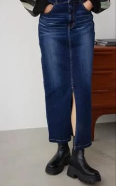 AZUL 아줄 데님 하이 웨스트 스커트 S