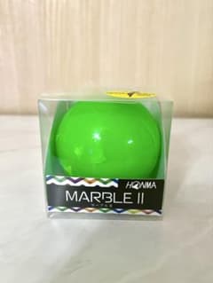 【新品未使用】本間ゴルフHONMA MARBLEⅡパークゴルフボール グリーンのサムネイル