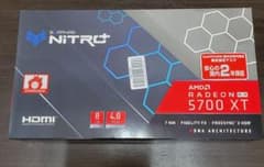 SAPPHIRE NITRO+ RADEON RX5700XT 8Gのサムネイル
