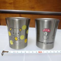 Rilakkuma My Neighbor Totoro　Stainless Tumbler, Insulated (Hot/Cold), Set of 2