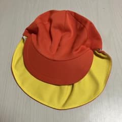 園帽子　オレンジ　フリーサイズ？のサムネイル