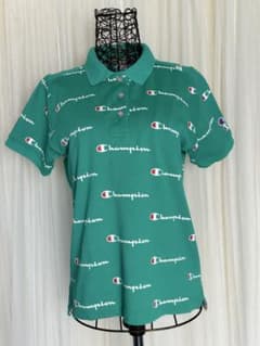 Champion グリーン ポロシャツ　 ゴルフ　レディース　Mサイズのサムネイル