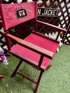 VAN木製折りたたみ椅子ディスプレイ品used程度良い VAN木製折りたたみ椅子ディスプレイ品used程度良い - メルカリ