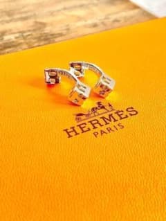 Hermès エルメス HERMES キューブ ロゴ カフリンクス シルバー - メルカリ