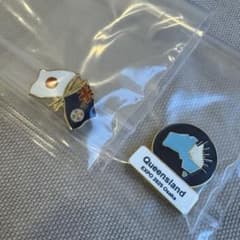 大阪 関西万博 レア ピンバッジ オーストラリア館 2個セット - メルカリ