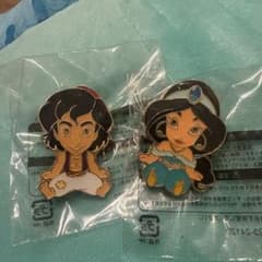 ディズニー アラジン ジャスミン ピンバッジ 2種セット - メルカリ