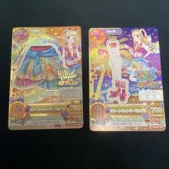 アイカツ リゾートキャンサー 夏樹みくる　2枚セットのサムネイル
