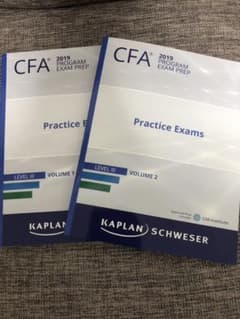 CFA level3 Schweser Practice Exams 1&2のサムネイル