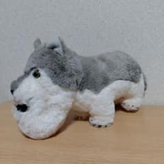オオカミとカバのぬいぐるみ　2個セットのサムネイル