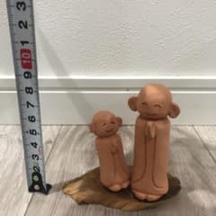 お地蔵さん　陶器　二体のサムネイル