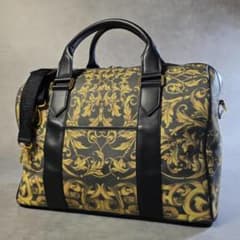 極美品/希少】ジャンニヴェルサーチ ボストンバッグ 2way バロック柄