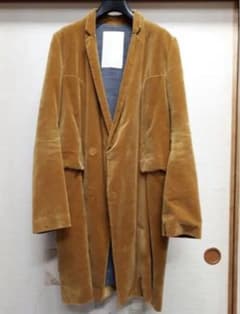 undercover ベルベット チェスターコート マスタードのサムネイル