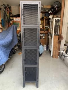 【廃盤】ジャーナルスタンダードファニチャー　メッシュロッカー インダストリアル② 廃盤】ジャーナルスタンダードファニチャー メッシュロッカー