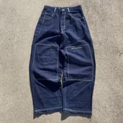 （古着）90s～00s damani dada 極太ペインター デニム バギー