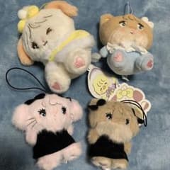 mikko　ぬいぐるみ　マスコット　4点セット　★匿名配送、即購入可