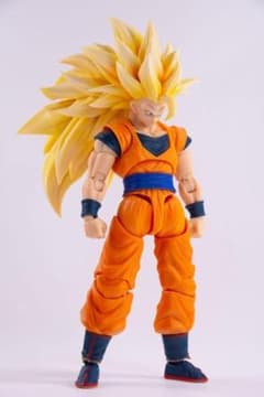 再販版 超サイヤ人3 孫悟空 ドラゴンボール s.h.figuarts サイズのサムネイル