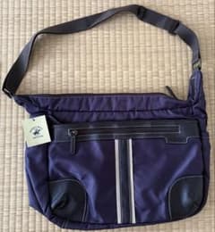 BEVERLY HILLS POLO CLUB タグ付きショルダーバッグパープルのサムネイル