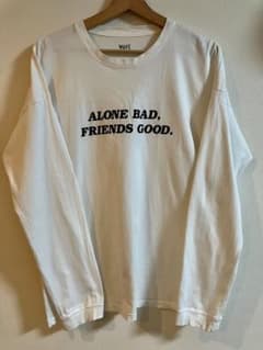 WAVE 長袖Tシャツ X ホワイトのサムネイル