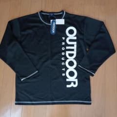 新品OUTDOOR PRODUCTS 長袖パジャマ 黒 160　上のみ