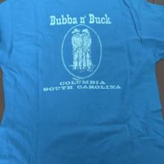 Hanes Bubba n' Buck ポケットTシャツ ブルーのサムネイル