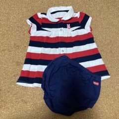 ミキハウス HOTBISCUITS ポロシャツ ブルマ セットのサムネイル