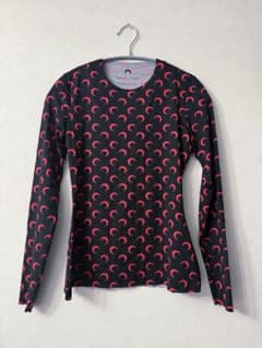 MARINE SERRE セカンドスキン ムーントップ Black/Redのサムネイル