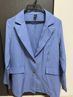 SHEIN ブルー テーラードジャケットのサムネイル