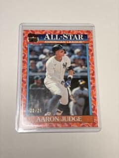 Topps Aaron Judge 25枚限定 シリアル入り MLBカードのサムネイル