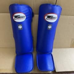 Twins ツインズ Special シンガード レッグガード Mサイズ ブルー