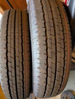 新車外し　155/80R14　LT　2本送料込 新車外し 155/80R14 LT2本セット送料込 - メルカリ