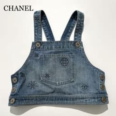 【未使用級】CHANEL ビスチェ デニム アイコン ココマーク 36 未使用級】CHANEL ビスチェ デニム アイコン ココマーク 36 - メルカリ