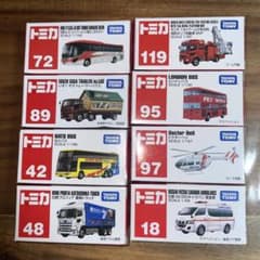 トミカ】ミニカー はたらく車 8種セット まとめ売り♪ - メルカリ