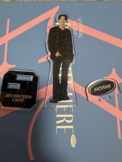 SEVENTEEN CAFE Photo space トレカ グッズ ホシ SEVENTEEN CAFE HOSHI ホシ アクリルスタンド - メルカリ